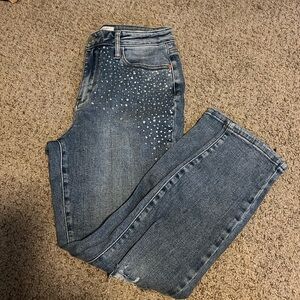 Judy Blue Rhinestone Skinny Jeans